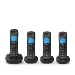 BT 3940 Cordless Telephone with Answering Machine – Quad